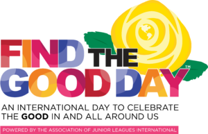 Find the Good Day Logo. International Day to Celebrate the Good in and all Around Us.