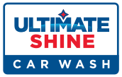 Ultimate Shine Car Wash logo to promote fund raising event that will support community events. 